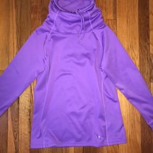 Mock neck sweatshirt